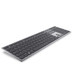 DELL KB700 clavier Bureau RF sans fil + Bluetooth Canadien Gris - KB700-GY-R-CNM