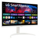 LG  écran plat de PC 81,3 cm (32") 3840 x 2160 pixels 4K Ultra HD Blanc - 32SR75U-W