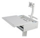 Tripp Lite  chariot et support multimédia Ivoire Universel Panier multimédia - WWSS1DWSTAA