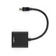 Rocstor  câble vidéo et adaptateur 240,03 m Mini DisplayPort VGA (D-Sub) Noir - Y10A199-B1