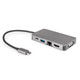 Rocstor  station d'accueil USB 3.2 Gen 1 (3.1 Gen 1) Type-C Argent - Y10A249-A1
