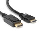 Rocstor  câble vidéo et adaptateur 3 m DisplayPort HDMI Noir - Y10C261-B1