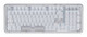 Logitech Alto Keys K98M clavier Universel RF sans fil + Bluetooth QWERTY Anglais américain Blanc - 920-013576