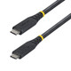 StarTech.com  câble USB USB4 Gen 3x2 0,91 m USB C 40 Gbit/s 240 W Noir - CC3FT40GUSB4TP