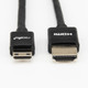 Rocstor  câble HDMI 1,8 m HDMI Type C (Mini) HDMI Type A (Standard) Noir - Y10C250-B1