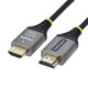 StarTech.com  câble HDMI 3 m HDMI Type A (Standard) Noir, Argent - HDMI2-FLEX-4K60-10F