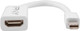 PNY  câble vidéo et adaptateur Mini DisplayPort Blanc - MDP-HDMI-SINGLE-PCK