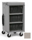 Bretford CUBE Cart Slim Classe mobile de charge et de gestion Couleur du béton - TVCS36USBCSC-CH