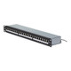 StarTech.com Panneau Patch Cat6A Blindé 24 Ports 1U, 110 Perforations, Panneau de brassage Ethernet Cat6A RJ45 STP Monté en Rack - C6APANELSTP241UPD