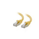 C2G 35ft Cat6a câble de réseau Jaune 10,67 m S/FTP (S-STP) Rond - C2G07382