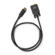 Rocstor  câble vidéo et adaptateur 1 m DisplayPort VGA (D-Sub) Noir - Y10C482-B1