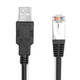 Rocstor  câble Série Noir 1,8 m USB Type-A RJ-45 - Y10C280-B1