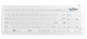Seal Shield  clavier Maison QWERTY Anglais américain Blanc - SW106G2M