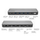 Rocstor  station d'accueil Avec fil USB4 Aluminium - Y10P026-S1