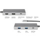 Rocstor  station d'accueil Avec fil USB 3.2 Gen 1 (3.1 Gen 1) Type-C Aluminium - Y10P029-S1