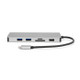 Rocstor  station d'accueil Avec fil USB 3.2 Gen 1 (3.1 Gen 1) Type-C Aluminium, Noir - Y10P035-S1