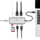 Rocstor  station d'accueil Avec fil USB 3.2 Gen 1 (3.1 Gen 1) Type-C Aluminium, Noir - Y10P030-S1