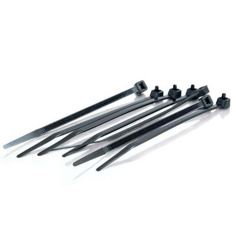 C2G 7.5in Cable Ties - Black 100pk serre-câbles Noir - 43038