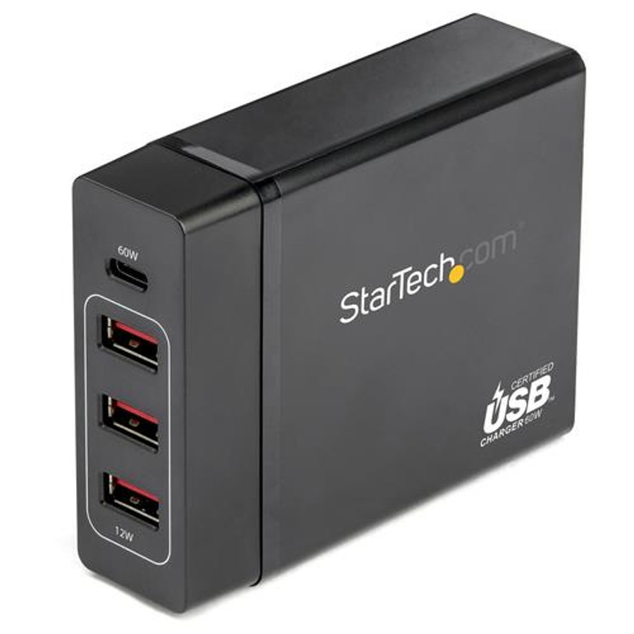 StarTech.com  chargeur d'appareils mobiles Universel Noir Secteur Intérieure - DCH1C3A StarTech.com  chargeur d'appareils mobiles Universel Noir Secteur Intérieure - DCH1C3A