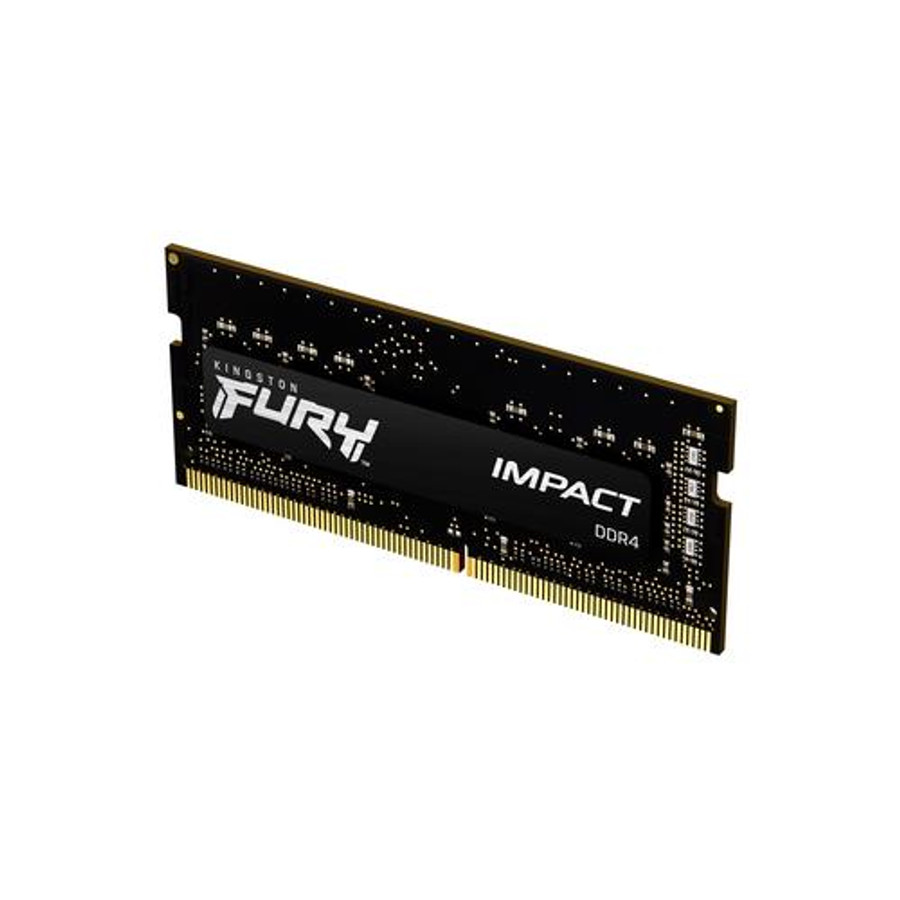 Kingston Technology FURY 8GB 3200MT/s DDR4 CL20 SODIMM Impact - KF432S20IB/8 Kingston Technology FURY 8GB 3200MT/s DDR4 CL20 SODIMM Impact - KF432S20IB/8
