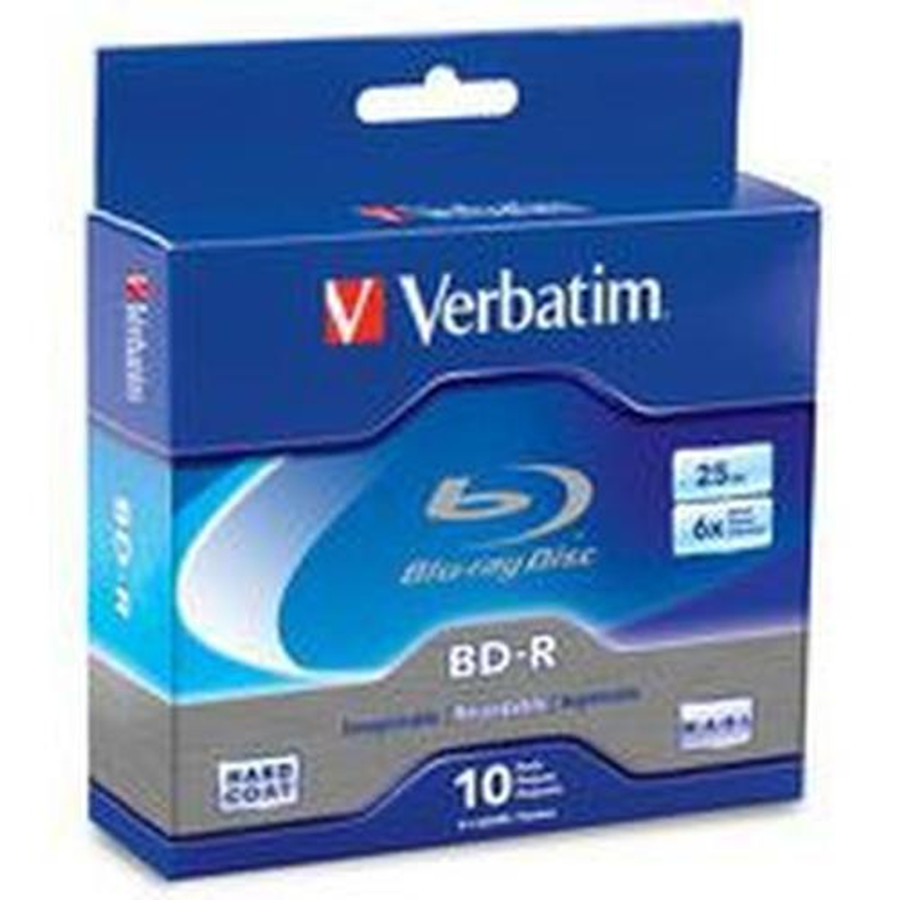 Verbatim  disque vierge Blu-Ray BD-R 25 Go 10 pièce(s) - 97238