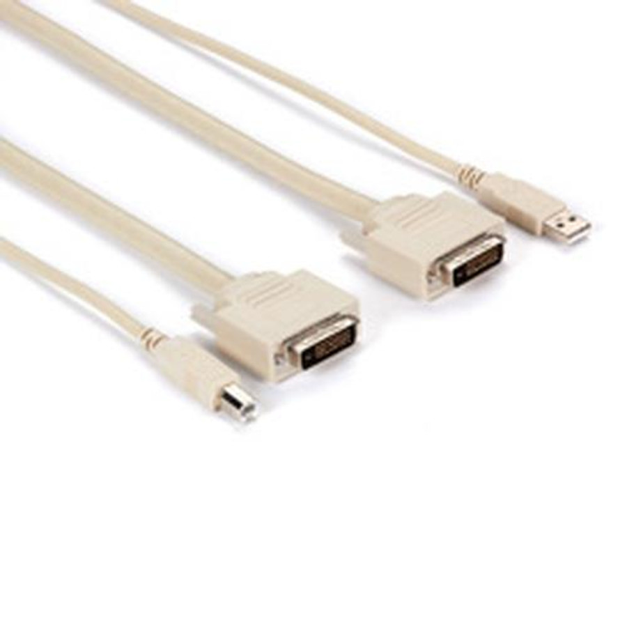 Black Box  câble kvm Blanc 3 m - EHN900025U-0010