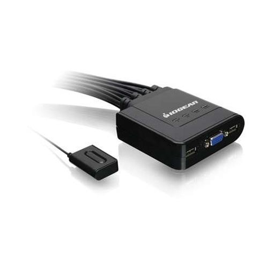 iogear  commutateur écran, clavier et souris Noir - GCS24U iogear  commutateur écran, clavier et souris Noir - GCS24U