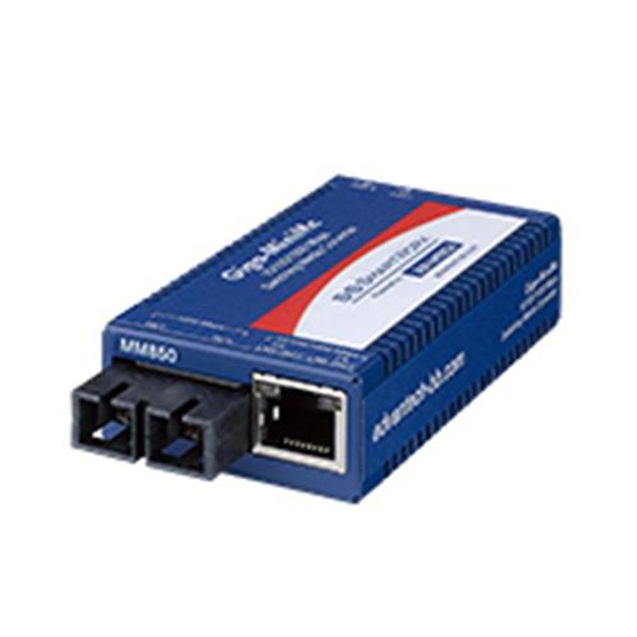 Advantech  convertisseur de support réseau 1000 Mbit/s 1310 nm Monomode Bleu - IMC-370-SM-PS-A