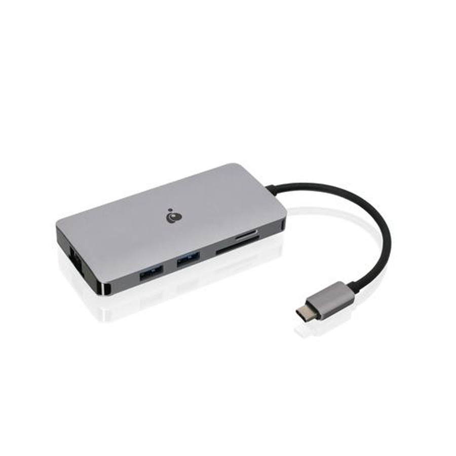 iogear  station d'accueil USB 3.2 Gen 1 (3.1 Gen 1) Type-C Aluminium, Noir - GUD3C06