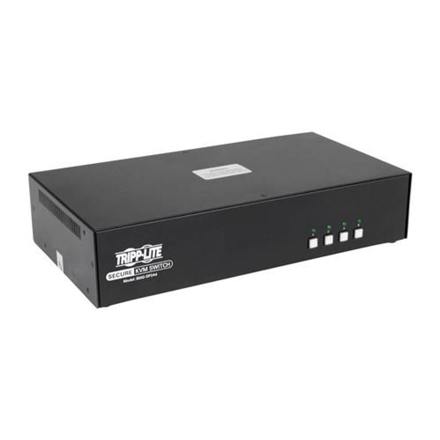 Tripp Lite  commutateur écran, clavier et souris Noir - B002-DP2A4