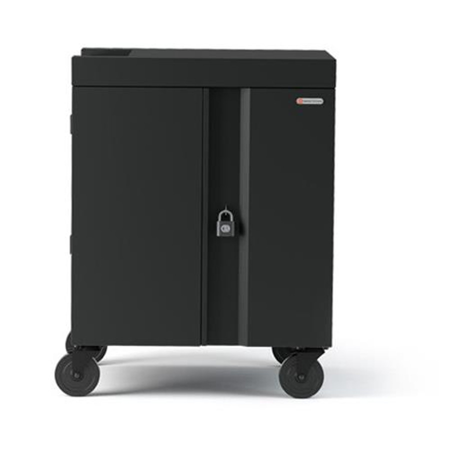 Bretford Cube Classe mobile de charge et de gestion Charbon de bois - TVC32USBC-CK