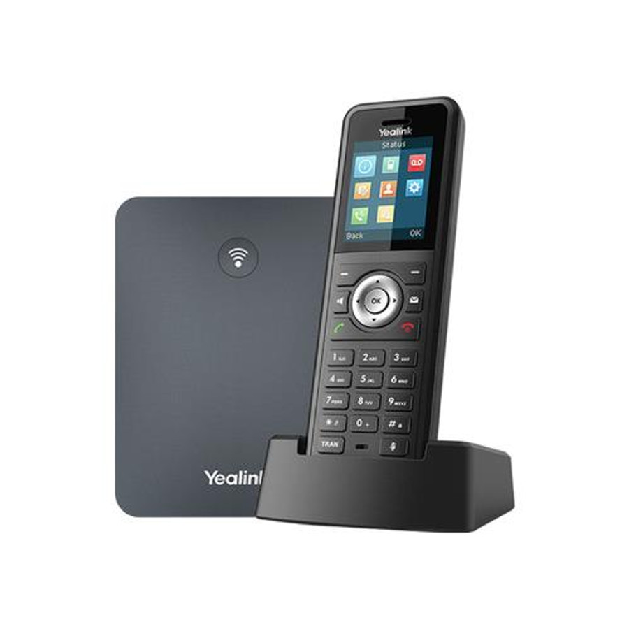 Yealink W79P téléphone fixe Noir 20 lignes TFT Wifi - 1302025