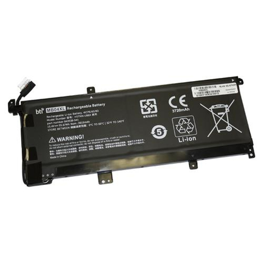 BTI MB04XL- batterie rechargeable Lithium-Ion (Li-Ion) 3470 mAh 15,4 V - MB04XL-BTI BTI MB04XL- batterie rechargeable Lithium-Ion (Li-Ion) 3470 mAh 15,4 V - MB04XL-BTI