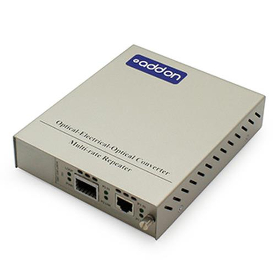 AddOn Networks  convertisseur de support réseau 10000 Mbit/s Blanc - ADD-MCC10GRJXFP-SK