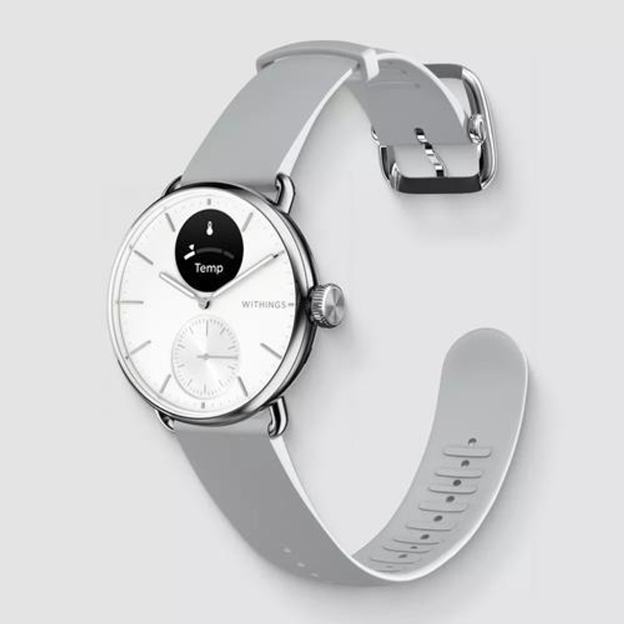 Withings ScanWatch 2 1,6 cm (0.63") OLED 38 mm Hybride Acier inoxydable - 56837