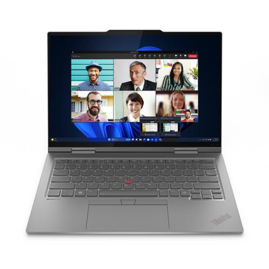 Lenovo ThinkPad X1 2-in-1 Gen 9 Intel Core Ultra 5 125U Hybride (2-en-1) 35,6 cm (14") Écran tactile WUXGA 16 Go LPDDR5x-SDRAM 512 Go SSD Wi-Fi 6E (802.11ax) Windows 11 Pro Anglais Gris - 21KE005PUS