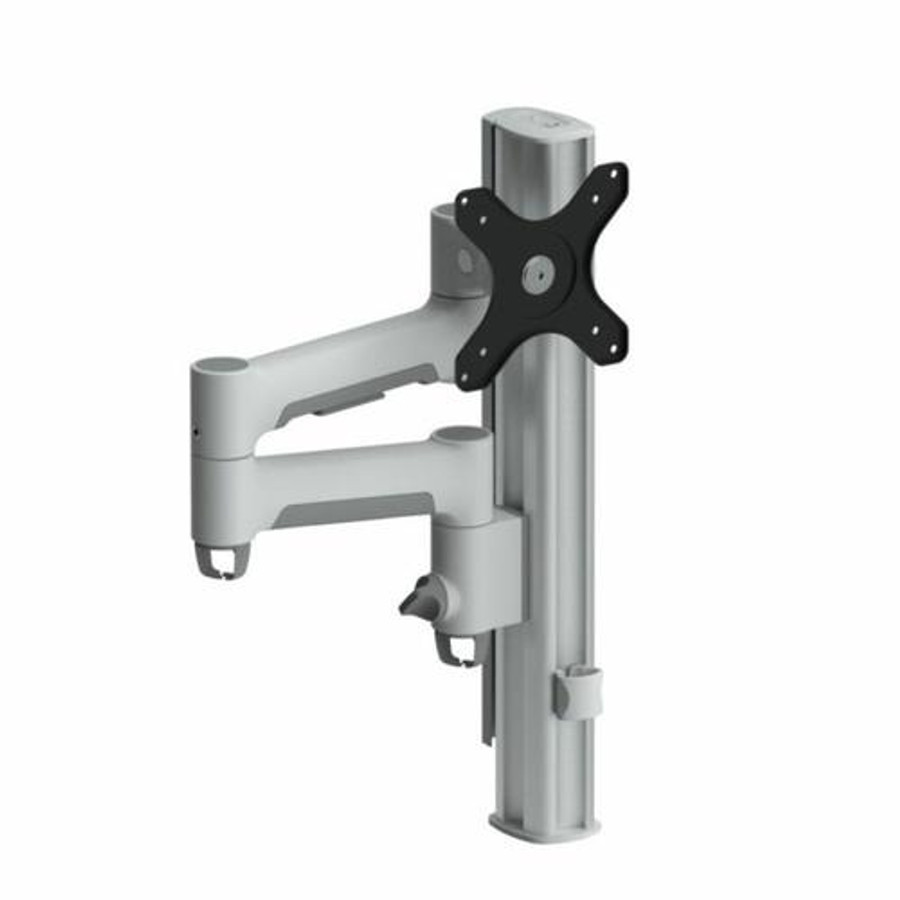 Atdec  support d'écran plat pour bureau 81,3 cm (32") Blanc - AWMS-4640-F-W Atdec  support d'écran plat pour bureau 81,3 cm (32") Blanc - AWMS-4640-F-W