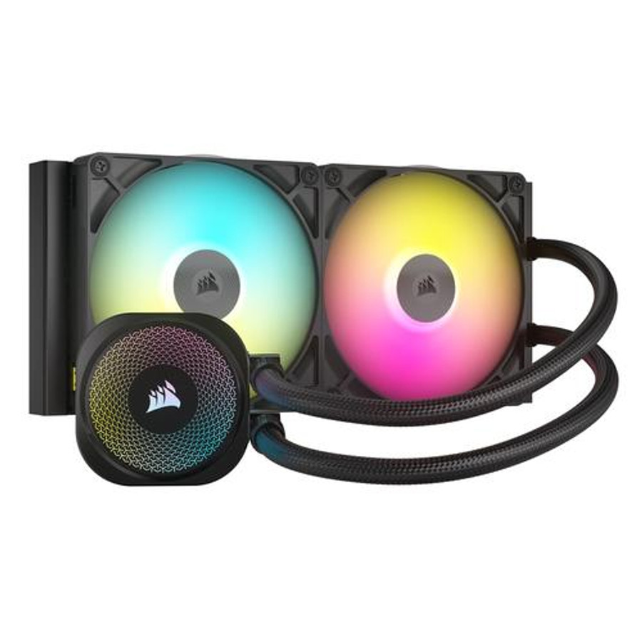 Corsair iCUE LINK TITAN RX RGB Processeur Refroidisseur de liquide tout-en-un 14 cm Noir 1 pièce(s) - CW-9061017-WW