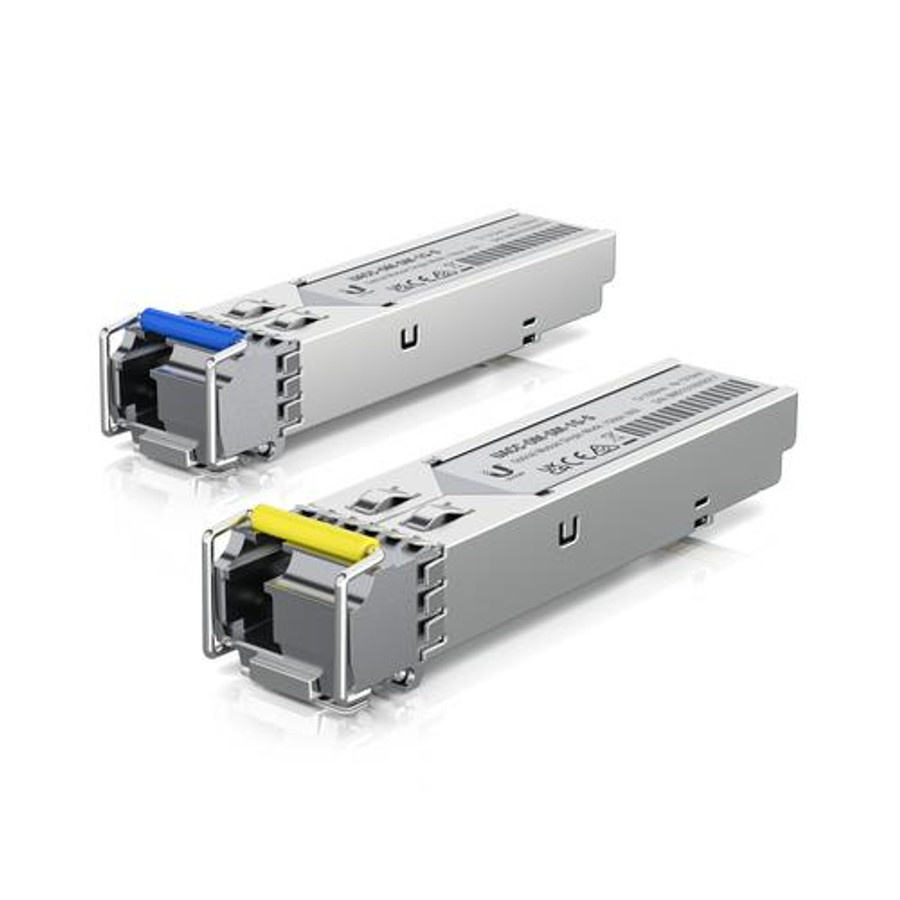 Ubiquiti  module émetteur-récepteur de réseau Fibre optique 1250 Mbit/s SFP - UACC-OM-SM-1G-S-2 Ubiquiti  module émetteur-récepteur de réseau Fibre optique 1250 Mbit/s SFP - UACC-OM-SM-1G-S-2