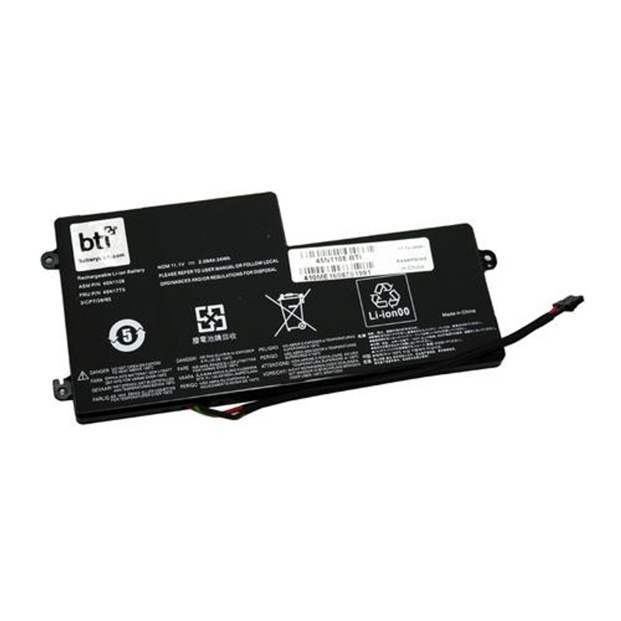 BTI 45N1108- batterie rechargeable Lithium-Ion (Li-Ion) 2090 mAh 11,1 V - 45N1108-BTI BTI 45N1108- batterie rechargeable Lithium-Ion (Li-Ion) 2090 mAh 11,1 V - 45N1108-BTI
