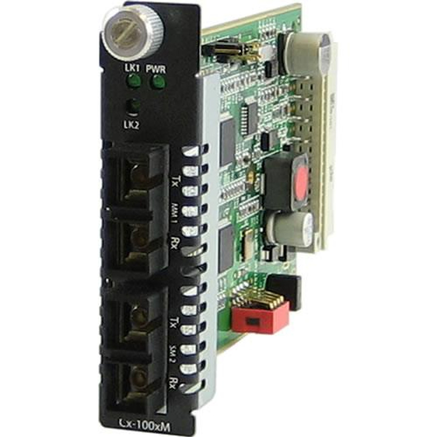 Perle C-100MM-S2SC80 convertisseur de support réseau Interne 100 Mbit/s 1550 nm Multimode, Monomode - 05061090 Perle C-100MM-S2SC80 convertisseur de support réseau Interne 100 Mbit/s 1550 nm Multimode, Monomode - 05061090