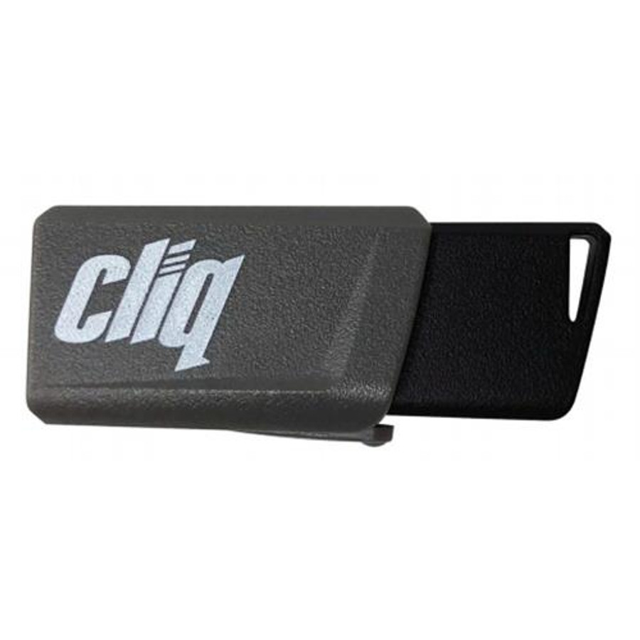 Patriot Memory CLIQ lecteur USB flash 128 Go 3.2 Gen 1 (3.1 Gen 1) Noir - PSF128GCL3USB Patriot Memory CLIQ lecteur USB flash 128 Go 3.2 Gen 1 (3.1 Gen 1) Noir - PSF128GCL3USB