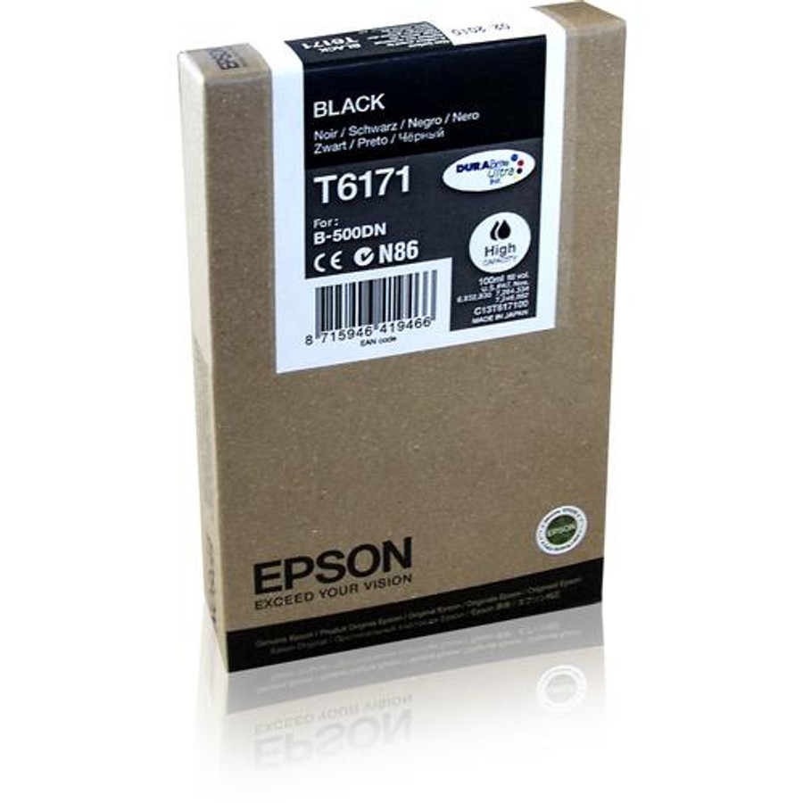 Epson Encre Noire haute capacité (4 000 p) - C13T617100