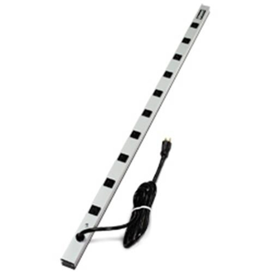 WIREMOLD  multiprise 4,6 m 10 sortie(s) CA Intérieure Noir, Gris - 4810BDS20R WIREMOLD  multiprise 4,6 m 10 sortie(s) CA Intérieure Noir, Gris - 4810BDS20R