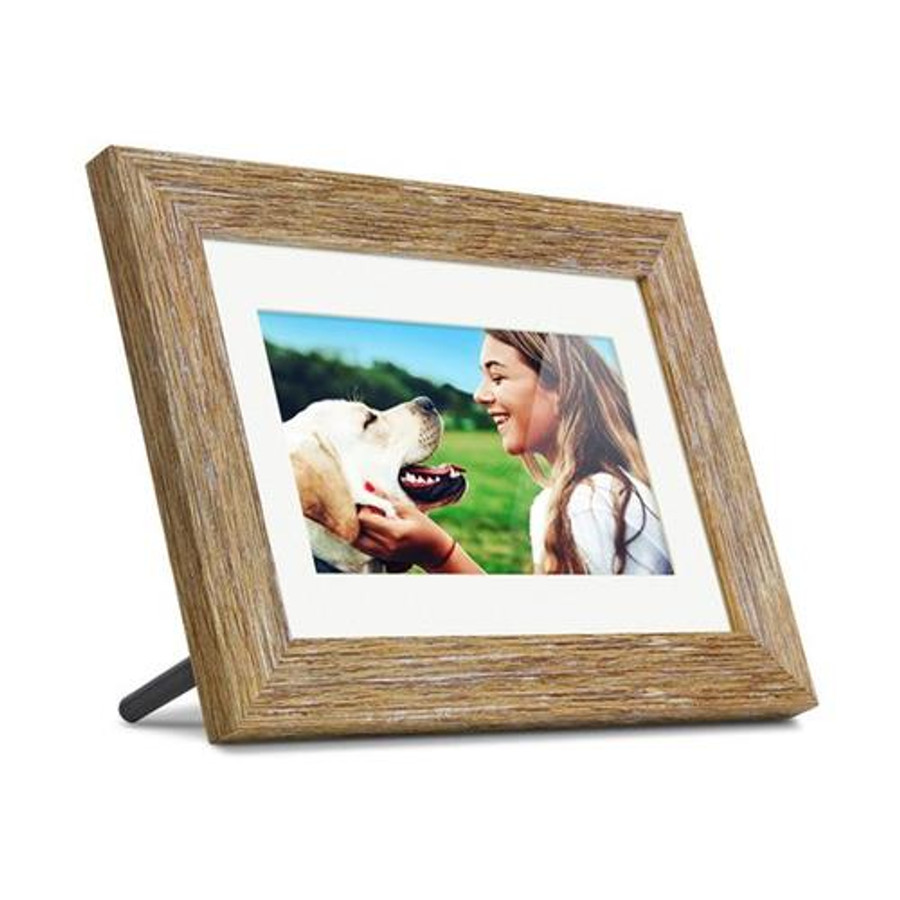 Aluratek  cadre photos numériques Bois 17,8 cm (7") Écran tactile - ADPFD07F