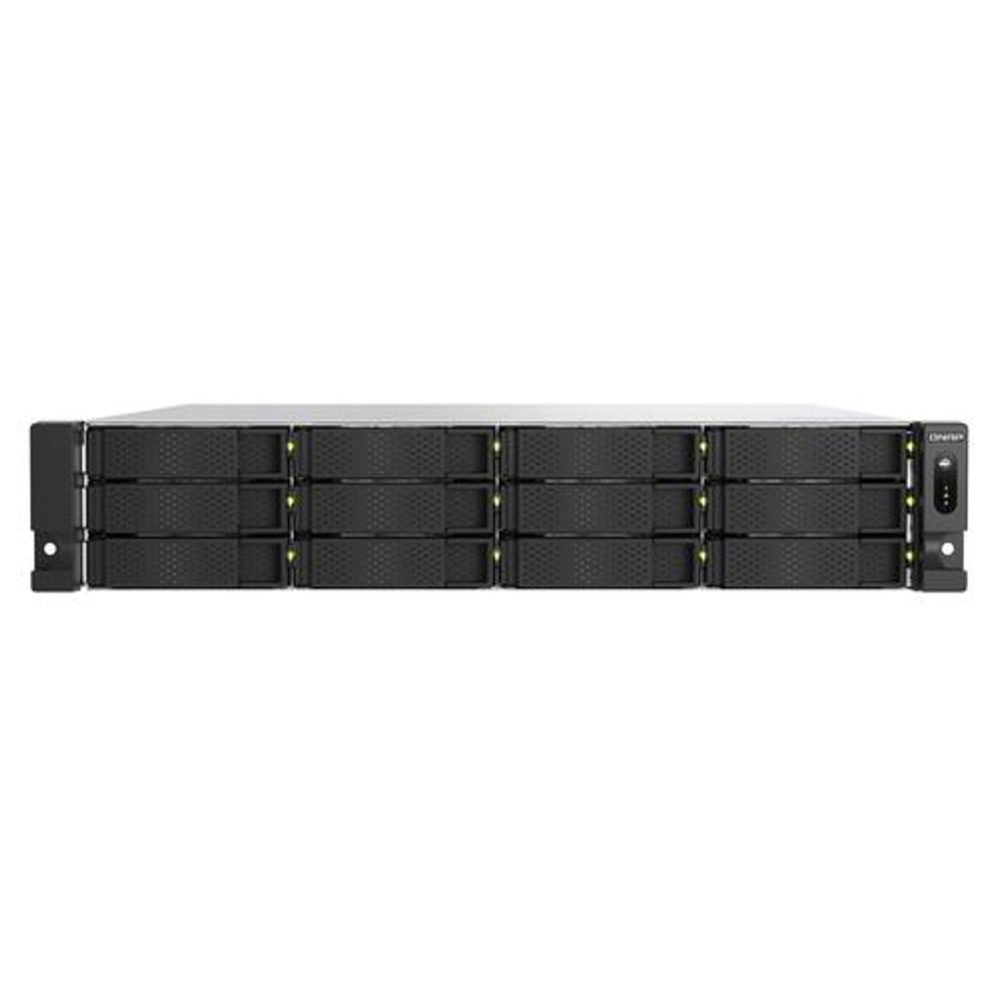 QNAP TS-h1277AXU-RP NAS Rack (2 U) AMD Ryzen™ 7 32 Go DDR5 0 To QNAP QTS Aluminium, Noir - TS-H1277AXU-RP-R7-32G-US