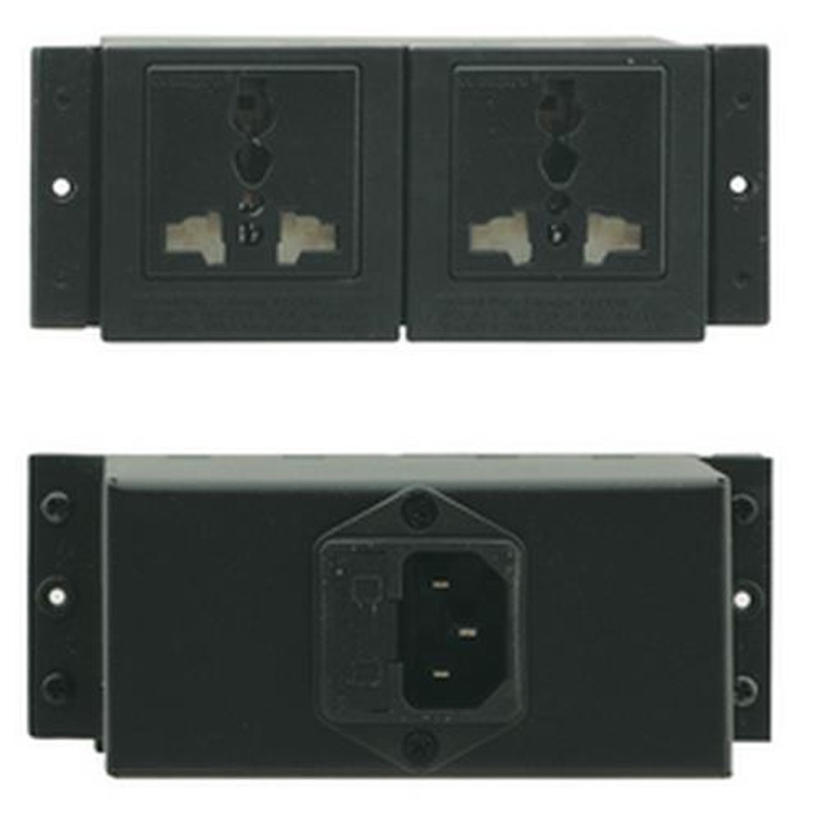 Kramer Electronics  prise de courant électrique Noir - TS-2DE Kramer Electronics  prise de courant électrique Noir - TS-2DE