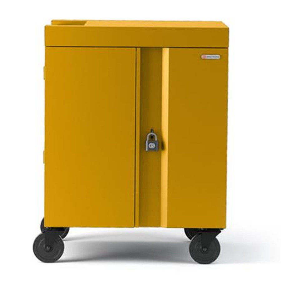Bretford Cube Cart Classe mobile de charge et de gestion Jaune - TVC16USBC-MUS