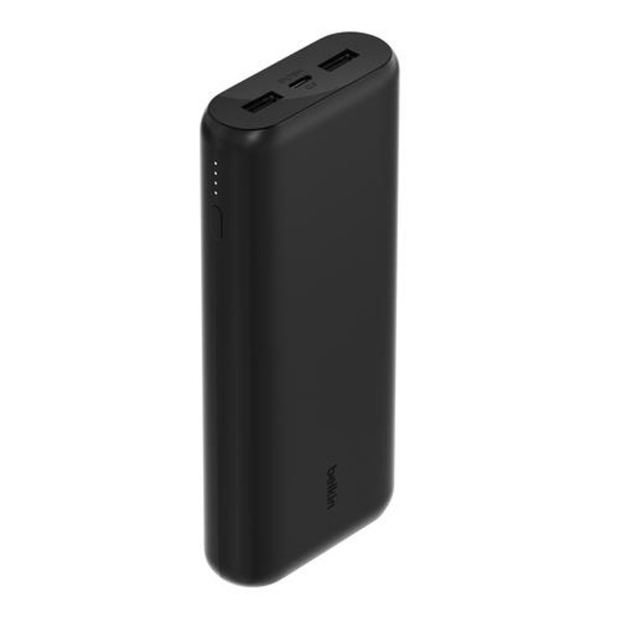 Belkin  banque d'alimentation électrique 20000 mAh Noir - BPB014BTBK Belkin  banque d'alimentation électrique 20000 mAh Noir - BPB014BTBK