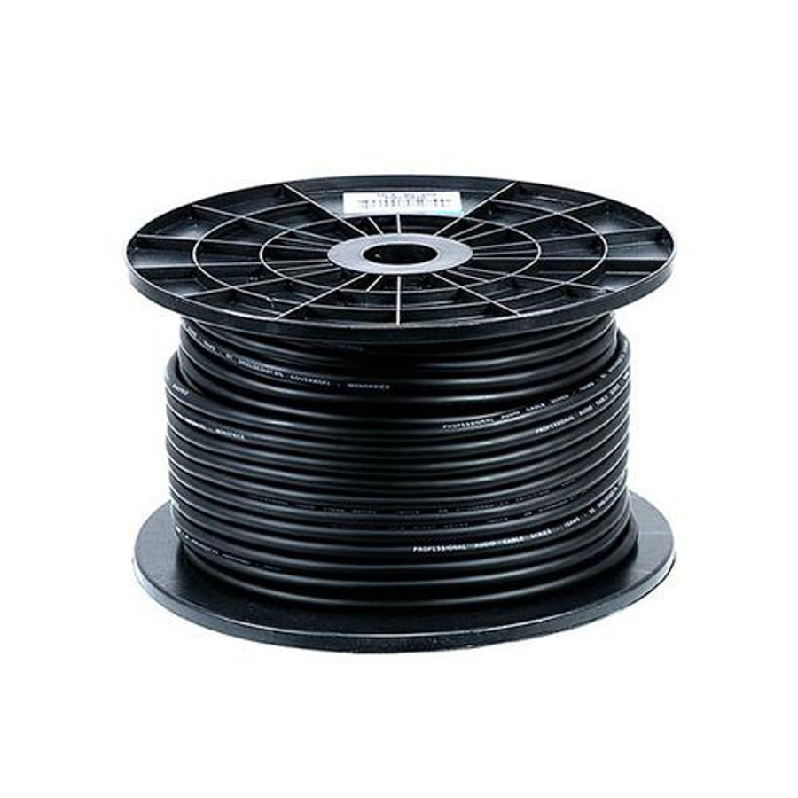 Monoprice 8 mm, 76.2 m câble audio 76,2 m Noir - 5979